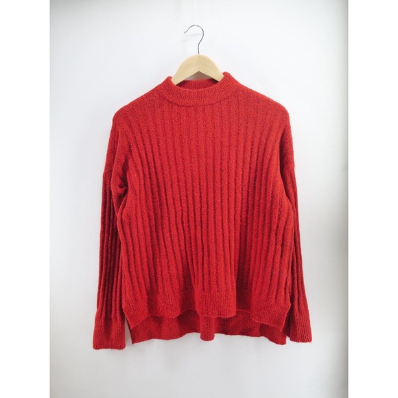 Women Sweater Primark Size M Red ‎ USA 6/8 - Picture 1 of 7